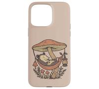 Goblincore Possum Under Mushroom Hammock Woodland Custodia per iPhone 15 Pro Max