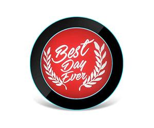 Gobo in vetro personalizzato per proiettori LOGO di illuminazione pubblicitaria, modello di segni per feste nuziali di negozi di design gratuiti (Colore unico)