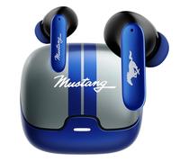 Goboult, auricolari Mustang Dash Truly Wireless in Ear con 100 ore di autonomia, supporto app, accoppiamento doppio dispositivo, 4 microfoni ENC per chiamate chiare, 45 ms a bassa latenza, Made in