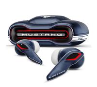 GOBOULT X Mustang Torq - Auricolari wireless in ear con 50 ore di riproduzione, supporto app, Quad Mic ENC, bassa latenza da 45 ms, LED respiratori, driver da 13 mm, controllo touch, Made in India