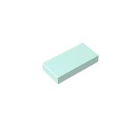 Gobricks 1x2 Piastrelle lisce 50 pezzi, mattoni piatti 3069b 88630 35386, compatibili con parti Lego per MOC, ideali per mattoni fai da te, adatto alle principali marche
