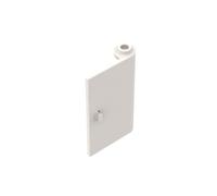 Gobricks 58380 Porta 1 x 3 x 4 destra - Cerniera superiore e inferiore 50 pezzi GDS-1514 compatibile con mattoncini Lego Colore:Bianco 090