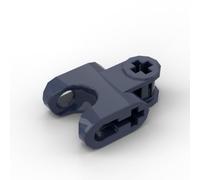 Gobricks 93571 - Giunto sferico Technic, giunto sferico 2 x 3 con presa a sfera, fori per asse inferiore aperti, 10 pezzi, GDS-1205, compatibile con mattoncini Lego colore: blu scuro 055