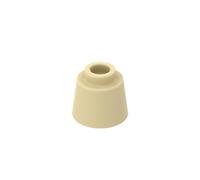 Gobricks, contenitore per capelli, 50 pezzi, compatibile con Lego GDS-M239 85975 Classic Bulk Toy MOC, colore: marrone chiaro 5