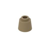 Gobricks, contenitore per capelli, 50 pezzi, compatibile con Lego GDS-M239 85975 Classic Bulk Toy MOC, colore: marrone scuro 138