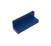 Gobricks Door 1x3x1 Corner Wall 10PCS Compatibile con Lego GDS-M226 23950 Classic Bulk Toy MOC Colore: Blu scuro 140
