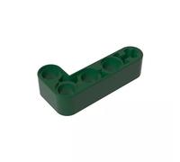 Gobricks GDS-671 Technic Beam 2 x 4 L forma spessa, 50 pezzi, compatibile con Lego 32140 42137, parti fai da te e componenti MOC per mattoni grandi, colore: Verde scuro 141