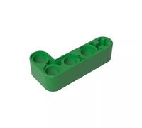 Gobricks GDS-671 Technic Beam 2 x 4 L forma spessa, 50 pezzi, compatibile con Lego 32140 42137, parti fai da te e componenti MOC per grandi marche di mattoni, colore: verde 28