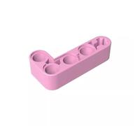 Gobricks GDS-671 Technic Beam 2x4 L forma spessa, 50 pezzi, compatibile con Lego 32140 42137, parti fai da te e componenti MOC per mattoni grandi, colore: Rosa chiaro 222