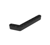 Gobricks GDS-674 Technic Beam 1x9 Curvo (7-3) Spesso, 50 Pezzi, Compatibile con Lego 32271 42160, Parti fai da te e Componenti MOC per grandi marche di mattoni, colore: Nero 26