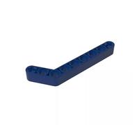 Gobricks GDS-674 Technic Beam 1x9 Curvo (7-3) Spessore 50 Pezzi, Compatibile con Lego 32271 42160, Parti fai da te e Componenti MOC per grandi marche di mattoni, colore: Blu scuro 140