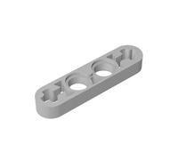 Gobricks GDS-690 - Proiettore tecnico 1x4 sottile, 50 pezzi, compatibile con Lego 32449 63782, parti fai da te e componenti MOC per mattoni di grandi dimensioni, colore bluastro, grigio chiaro 194