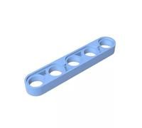 Gobricks GDS-693 - Proiettore tecnico 1x5 sottile, 50 pezzi, compatibile con Lego 32017, 4211554, 6114935, parti fai da te e componenti MOC per grandi marche di mattoni, colore: Azzurro 212