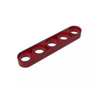 Gobricks GDS-693 - Proiettore tecnico 1x5 sottile, 50 pezzi, compatibile con Lego 32017, 4211554, 6114935, parti fai da te e componenti MOC per grandi marche di mattoni, colore: Rosso scuro 154
