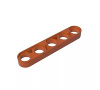 Gobricks GDS-693 - Proiettore tecnico 1x5 sottile, 50 pezzi, compatibile con Lego 32017, 4211554, 6114935, parti fai da te e componenti MOC per grandi marche di mattoni, colore: Arancione scuro, 38