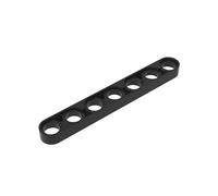 Gobricks GDS-695 - Proiettore tecnico 1x7 sottile, 50 pezzi, compatibile con Lego, 32065, 58486, 4114295, parti fai da te e componenti MOC per grandi marche di mattoni, colore: Nero 26