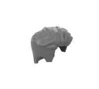 Gobricks Hairstyle 105 Mini parrucca 20 pezzi compatibile con Lego 23186 GDS-2155 Classic Bulk Toy MOC Colore: grigio bluastro scuro 199