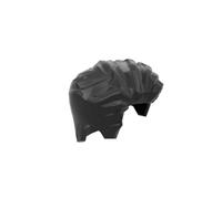 Gobricks Hairstyle 105 Mini parrucca 20 pezzi compatibile con Lego 23186 GDS-2155 Classic Bulk Toy MOC Colore: nero 26