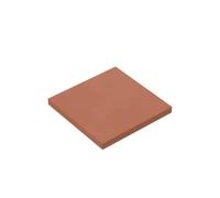 Gobricks Piastra di fondazione 4x4 Pannello luminoso 10 pezzi compatibile con Lego GDS-90197 Classic Bulk Toy MOC Colore: Arancione scuro 38