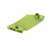 Gobricks Technology Decoration 5X7 Globoidal Conical Technology Panel Left 10PCS Compatibile con Lego 80267 GDS-2194 Classic Bulk Toy MOC Colore: Lime 119