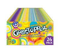 Gobstoppers Everlasting Jawbreaker Hard Candy, 50,18 g, 24 ct | Jawbreakers a strati che cambiano colore, sapori assortiti, lunga durata, on-the-go, serata cinema, festa, condivisione