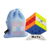 Gobus MoYu WeiLong WRM V9 3x3x3 cube Stickerless WR M V9 Magic Puzzle 3D Cube (MagLev Ball-core UV Coated Version)