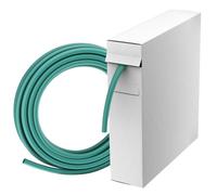 Gocableties - Guaina termorestringente verde - 3,2 mm x 11 m - Rapporto di restringimento 2:1 - Impermeabile - Tubo termoretraibile per cavo - Isolare, evidenziare, unire cavi e riparare