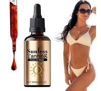 Gocce abbronzanti da bere, Self Tanning Drops per bere, autoabbronzanti per corpo e viso, senza danni al sole, autoabbronzanti per corpo e viso (1 pezzo)