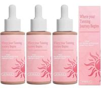 Gocce abbronzanti da bere, Sunless Tanning Drops to Drin,Gocce orali per una carnagione baciata al sole e un colore naturale, gocce autoabbronzanti da bere (3 pezzi)