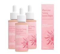 Gocce abbronzanti Sunless da bere, gocce autoabbronzanti senza sole, abbronzatura orale per una soluzione di abbronzatura istantanea, promuove naturalmente la salute della pelle e la pigmentazione (3