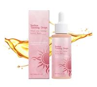 Gocce Abbronzanti Viso 60ml, Crema Abbronzante per Il Viso Senza Sole, Gocce Abbronzanti per Viso E Corpo, Autoabbronzante, Nutrimento Duraturo per L'abbronzatura Del Corpo, Vacanze