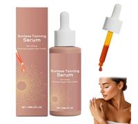 Gocce Autoabbronzanti per Corpo e Viso, Bevanda Abbronzante Orale, Gocce Autoabbronzanti Senza Sole, Migliorano Il Tono Naturale Della Pelle E Proteggono Dai Danni Del Sole, 60ml