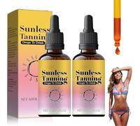 Gocce Autoabbronzanti Senza Sole, Bevanda Abbronzante Orale, Stimolano Naturalmente La Melanina, Migliorano Il Tono Naturale Della Pelle E Proteggono Dai Danni Del Sole