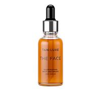 Gocce autoabbronzanti Tan Luxe THE FACE, medie (30 ml) Aggiungi gocce abbronzanti alla cura della pelle per un'abbronzatura personalizzata del viso, cruelty free e vegane