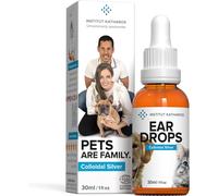 Gocce/Cura Dell'Orecchio Cani E Gatti - Argento Colloidale 100% Naturale