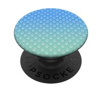 Gocce d'acqua da verde menta a blu sfumato PopSockets PopGrip Adesivo