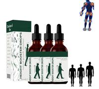 Gocce di aumento dell'altezza, gocce di crescita dell'altezza, olio per la crescita dell'altezza sci-effetto, siero per aumentare l'altezza del corpo più alto, olio per la crescita delle ossa