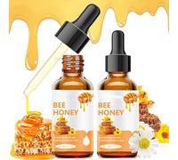 Gocce di miele-occhio, miele occhio gocce, miele-occhio-gocce, nessuna puntura miele-occhio gocce per alleviare l'affaticamento degli occhi e la secchezza (2pcs)