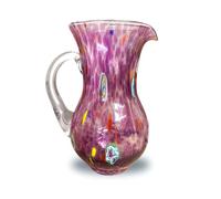 Gocce di Murano Brocca Buvette da 750 ml Made in Italy in Vetro Soffiato. Lavorati Secondo la Tradizione degli Artigiani di Murano, Caraffa da Tavolo Elegante