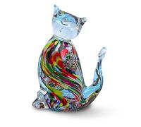 Gocce di Murano Ornamento Centrotavola Animale in Vetro Made in Italy, Lavorato Artigianalmente Secondo la Tradizione degli Artigiani di Murano Vetro Soffiato con Riflessi Interni