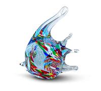 Gocce di Murano Ornamento Centrotavola Animale in Vetro Made in Italy, Lavorato Artigianalmente Secondo la Tradizione degli Artigiani di Murano Vetro Soffiato con Riflessi Interni