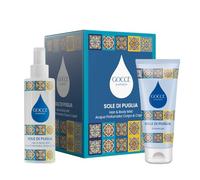 Gocce Di Napoleon Sole Di Puglia Confezione Regalo Donna Acqua Profumata Corpo e Capelli 200 Ml e Gel Doccia 150 Ml