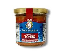Gocce di Sicilia - Crema di Tonno e Pomodori secchi - 130 gr