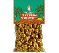Gocce di Sicilia - Olive verdi schiacciate Prezzemolate - 300g