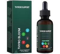Gocce di supporto per la tiroide, supporto per l'immunità e l'energia, supporto per la fioritura della tiroide, equilibrio e supporto del corpo, 1 pz