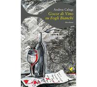 Gocce di vino su fogli bianchi