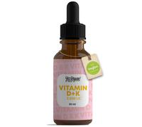 Gocce di Vitamina D3 K2 (2500 UI per goccia per 500 giorni) Gocce di v