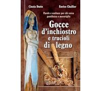 Gocce d'inchiostro e trucioli di legno