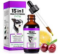 Gocce multivitaminiche 15-in-1 per cani, vitamine e integratori alimentari per c