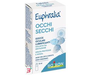 GOCCE OCUALRI LUBRIFICANTI EUPHRALIA OCCHI SECCHI 10 ML